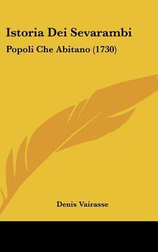portada Istoria Dei Sevarambi: Popoli Che Abitano (1730) (in Italian)