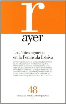 portada las élites agrarias en la península ibérica (in Spanish)