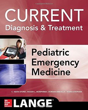 portada Lange Current Diagnosis and Treatment Pediatric Emergency Medicine (Lange Current Series) (en Inglés)