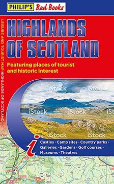portada Philip's Highlands of Scotland: Leisure and Tourist map 2020 Edition (Philip's red Books) (en Inglés)