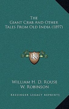 portada the giant crab and other tales from old india (1897) (en Inglés)