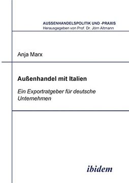 portada Aussenhandel mit Italien: Ein Exportratgeber für Deutsche Unternehmen (in German)