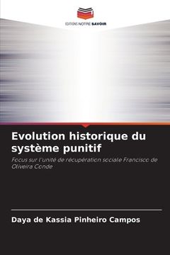 portada Evolution historique du système punitif (en Francés)