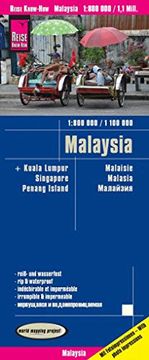 portada Malaysia Travel map (West 1: 800. 000 (en Inglés)