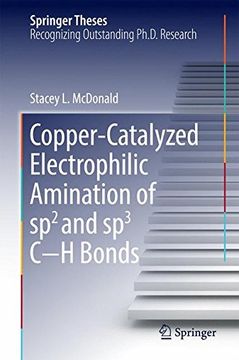 portada Copper-Catalyzed Electrophilic Amination of sp2 and sp3 c-h Bonds (Springer Theses) (en Inglés)