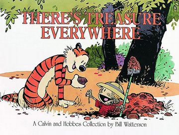 portada There's Treasure Everywhere--A Calvin and Hobbes Collection (en Inglés)