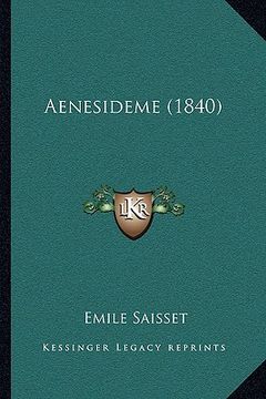 portada Aenesideme (1840) (in French)