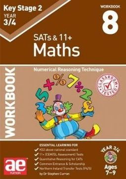 portada Ks2 Maths Year 3/4 Workbook 8 (en Inglés)