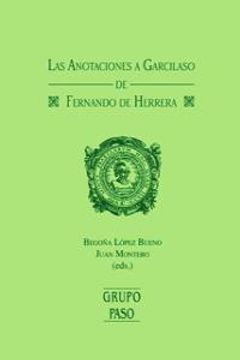 portada Las Anotaciones A Garcilaso De Ferando De Herrera (+ Cd) (Literatura)