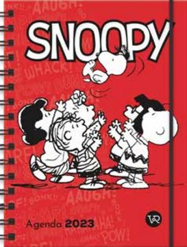 portada Agenda Snoopy 2023 (Roja)