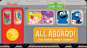 portada All Aboard! the Sesame Street Subway (an Abrams Extend-A-Book) (en Inglés)