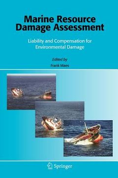 portada marine resource damage assessment: liability and compensation for environmental damage (en Inglés)