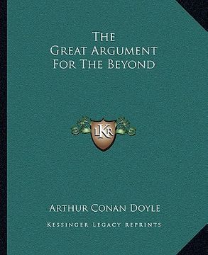portada the great argument for the beyond (in English)
