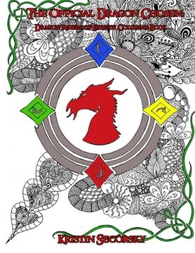 portada The Official Dragon Chosen: The Dragon Riders of Eryieth Coloring Book (in English)