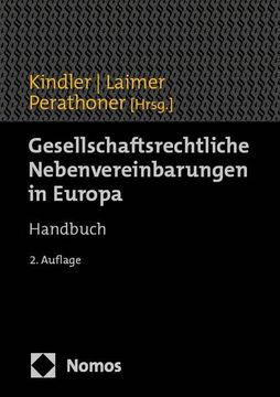 portada Gesellschaftsrechtliche Nebenvereinbarungen in Europa (en Alemán)
