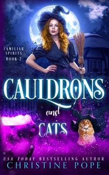 portada Cauldrons and Cats: A Witchy Cozy Paranormal Mystery (en Inglés)