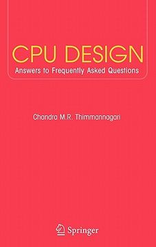 portada cpu design: answers to frequently asked questions (en Inglés)