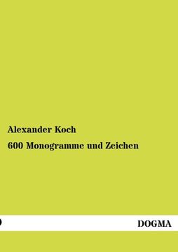 portada 600 Monogramme und Zeichen (German Edition)