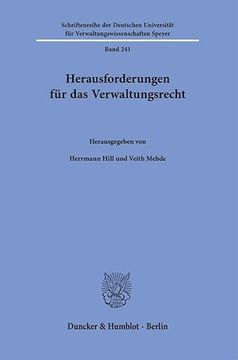 portada Herausforderungen Fur Das Verwaltungsrecht (en Alemán)