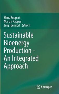 portada Sustainable Bioenergy Production - An Integrated Approach (in English)