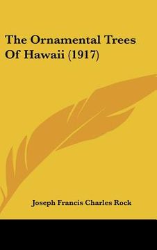 portada the ornamental trees of hawaii (1917) (in English)