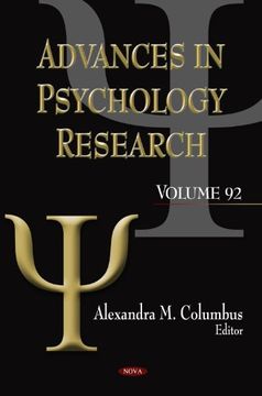 portada Advances in Psychology Research (en Inglés)