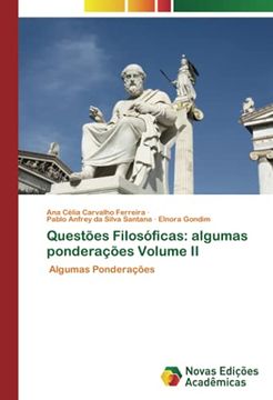 portada Questões Filosóficas: Algumas Ponderações Volume ii: Algumas Ponderações (en Portugués)