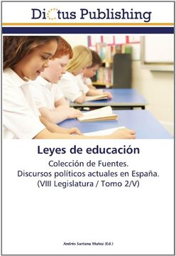 portada Leyes de educación: Colección de Fuentes.  Discursos políticos actuales en España.  (VIII Legislatura / Tomo 2/V)