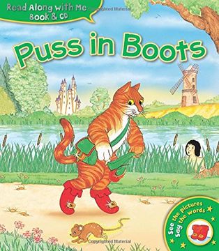 portada Read Along With me: Puss in Boots (Book & cd) (Read Along Book cd) (en Inglés)