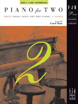 portada Piano for Two, Book 4 (in English)