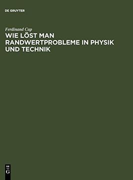 portada Wie Lost man Randwertprobleme in Physik und Technik (en Alemán)