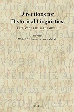 portada Directions for Historical Linguistics: Reprint of the 1968 Original (en Inglés)