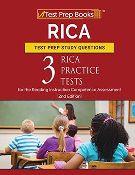 portada Rica Test Prep Study Questions: Three Rica Practice Tests for the Reading Instruction Competence Assessment [2Nd Edition] (in English)