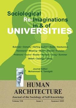 portada Sociological Re-Imaginations in & of Universities (in English)