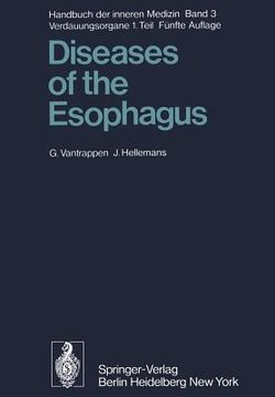 portada Diseases of the Esophagus (en Inglés)