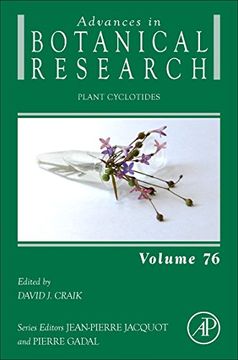 portada Plant Cyclotides, Volume 76 (Advances in Botanical Research) (in English)