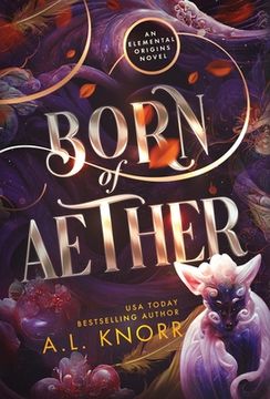 portada Born of Aether: A Contemporary Standalone Fantasy (en Inglés)