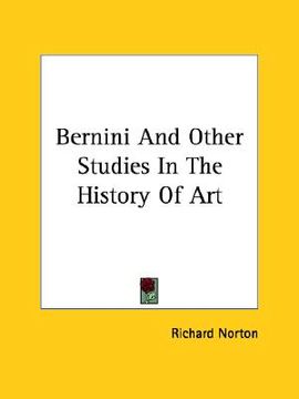 portada bernini and other studies in the history of art (en Inglés)