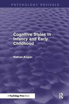 portada Cognitive Styles in Infancy and Early Childhood (Psychology Revivals)