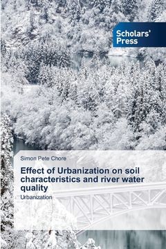 portada Effect of Urbanization on soil characteristics and river water quality (en Inglés)