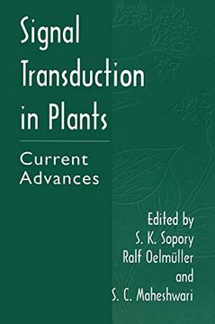 portada Signal Transduction in Plants: Current Advances (in English)
