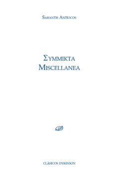 portada Eymmikta Miscellanea