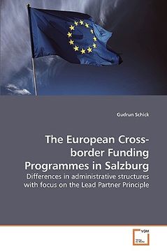 portada the european cross-border funding programmes in salzburg (en Inglés)