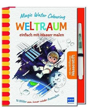 portada Magic Water Colouring - Weltraum (en Alemán)