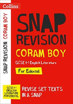 portada Collins GCSE Grade 9-1 Snap Revision - Coram Boy Edexcel GCSE 9-1 English Literature Text Guide: Ideal for Home Learning, 2022 and 2023 Exams (en Inglés)
