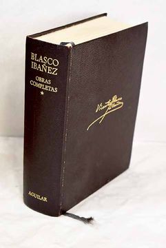 portada Obras Completas iii de Blasco Ibaez  Isbn Dudoso