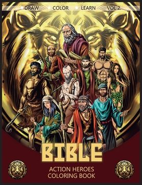 portada Bible Action Heroes Vol. 2: Coloring Book (in English)