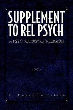 portada supplement to rel psych: a psychology of religion