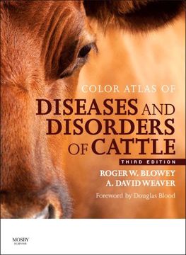 portada color atlas of diseases and disorders of cattle (en Inglés)