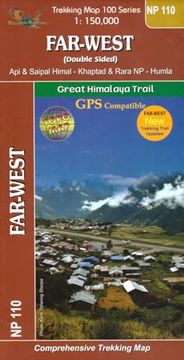 portada Farwest 1150000 ght Great Himalayan Trail Trekking map api Saipal Himal Khaptad Rara np Humla Himalaya map House map